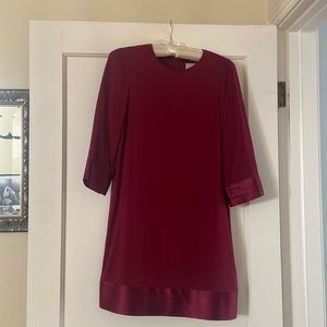 Beautiful Burgundy Burberry Dress- Size 4